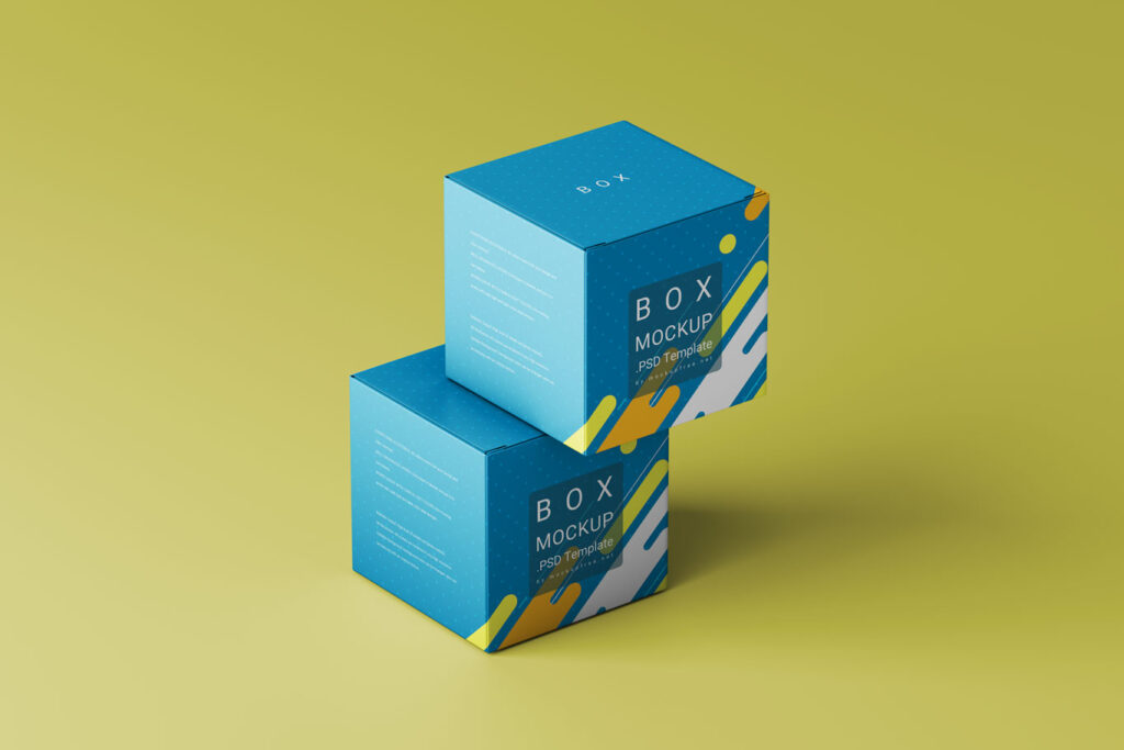 2 square box mockup 2