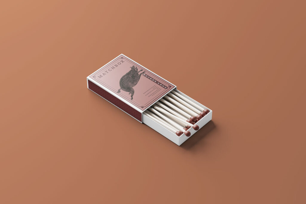 five matchbox mockup 3