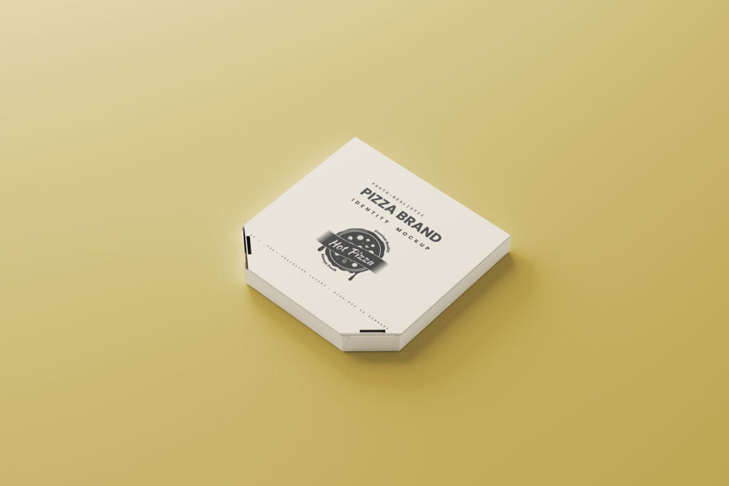pizza box branding mockup 2