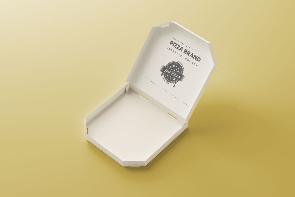 pizza box branding mockup 4