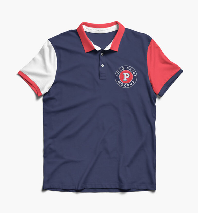 boy polo t-shirt mockup