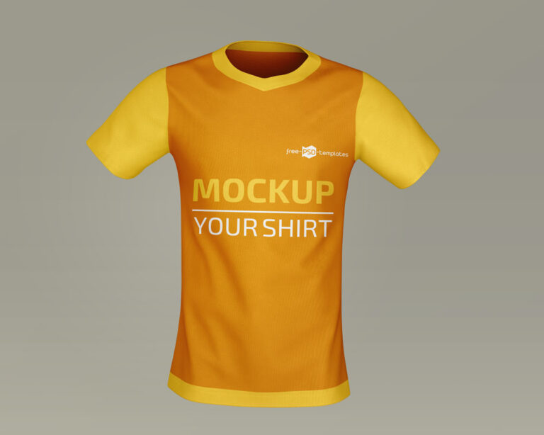floating t shirt mockup