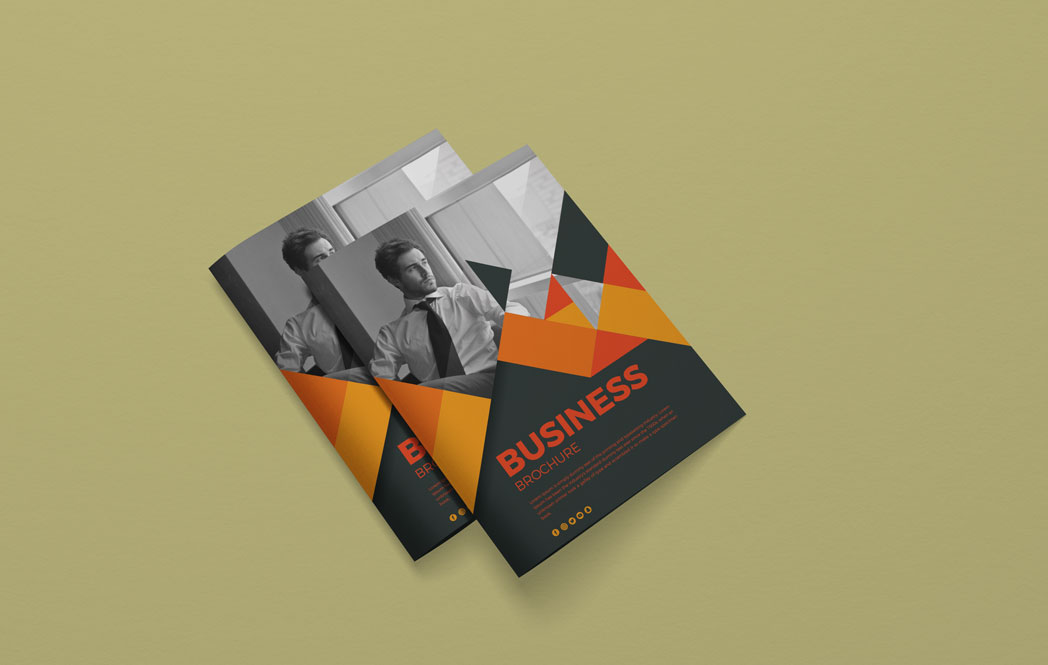 free business brochure mockup