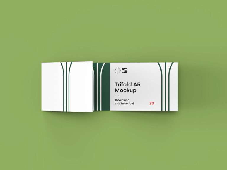landscape brochure mockups